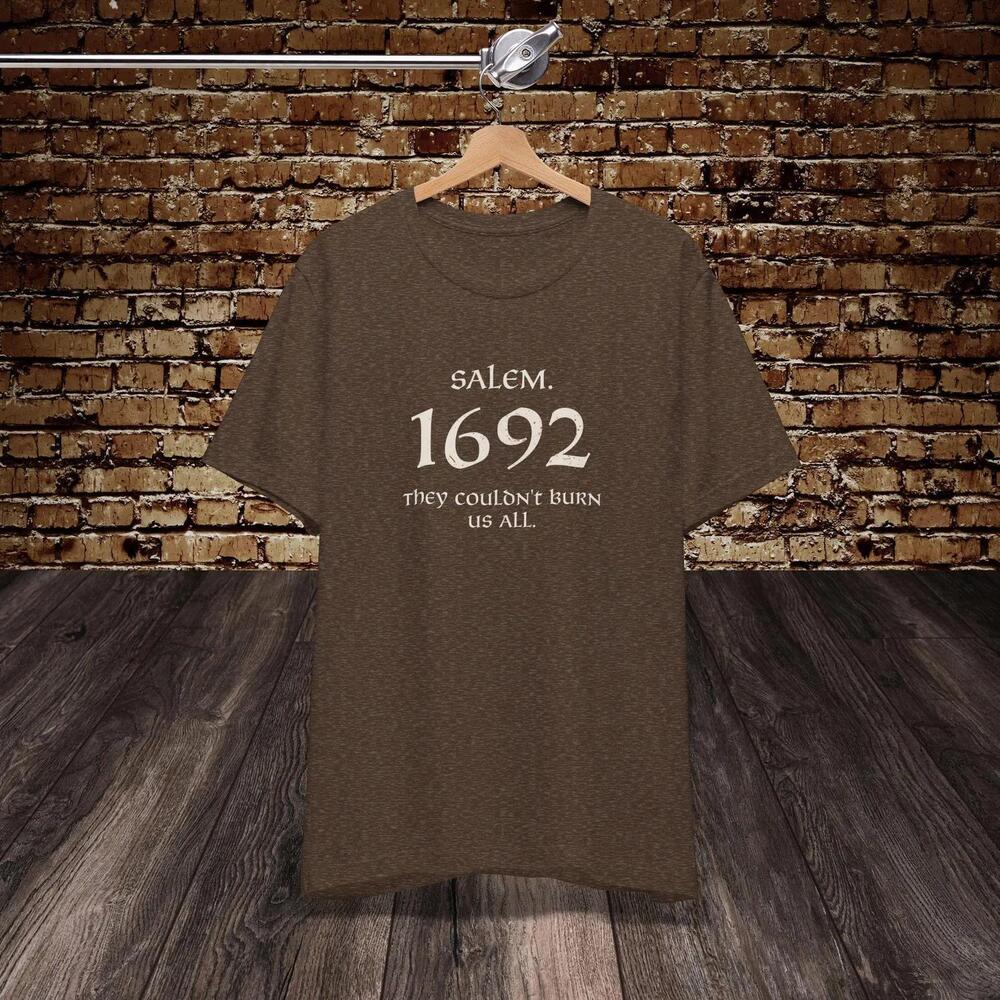 Witchy Graphic Tee - 1692 They Couldnt Burn Us All Unisex Shirt
